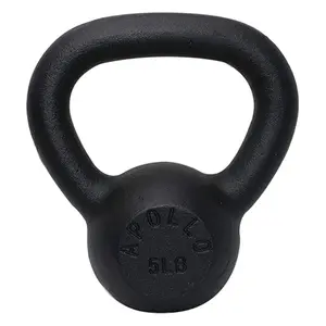 5LBS Solid Cast Iron Kettlebells  Ideal for Strength Training, Building Muscles