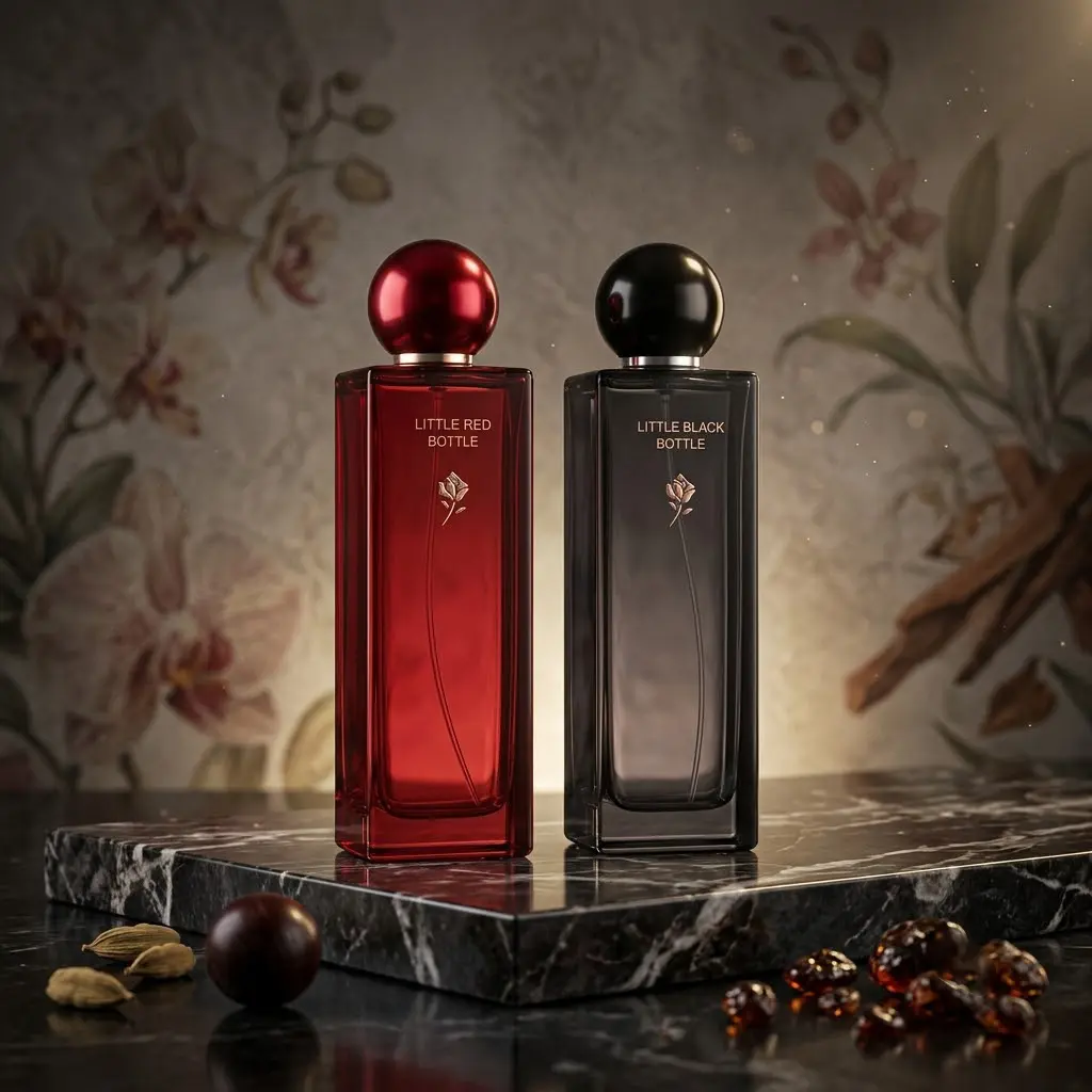 Red Rose & Black Rose women’s perfume — personal use gift; couples’ date perfume; party/gathering perfume; floral–fruity fragrance