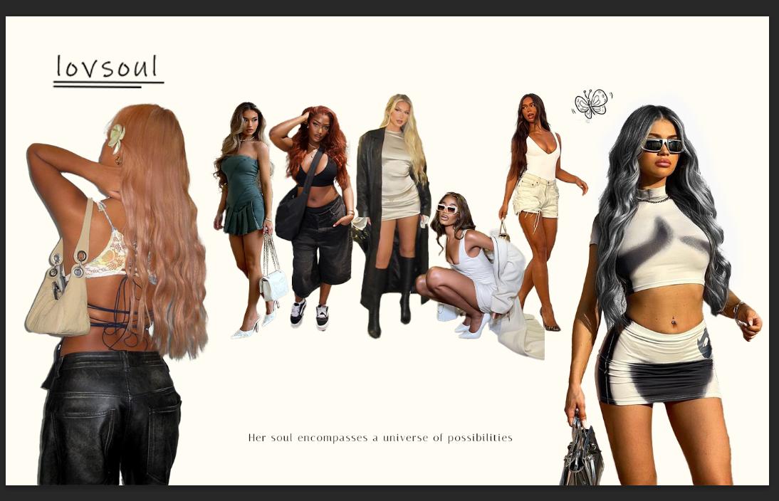 LOVSOUL  Glueless Wear And Go Synthetic 13x6 Layered Voluminous Long Body Wave HD Lace Frontal Wig Pre-Plucked No Glue Beginners Friendly 32inch Rich Hues