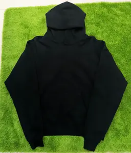 Oversized Hoodie for Men Women Limo Black Pullover Sweatshirt Casual Workout Pullover Hooded Sweatshirts for Adults with Kangroo Pocket Streetwear Daily Outfits