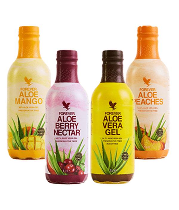 Forever Aloe Vera Juice Supplement 2 pack Gel Natural Digestive Nutricional Supplements Wellness Organic