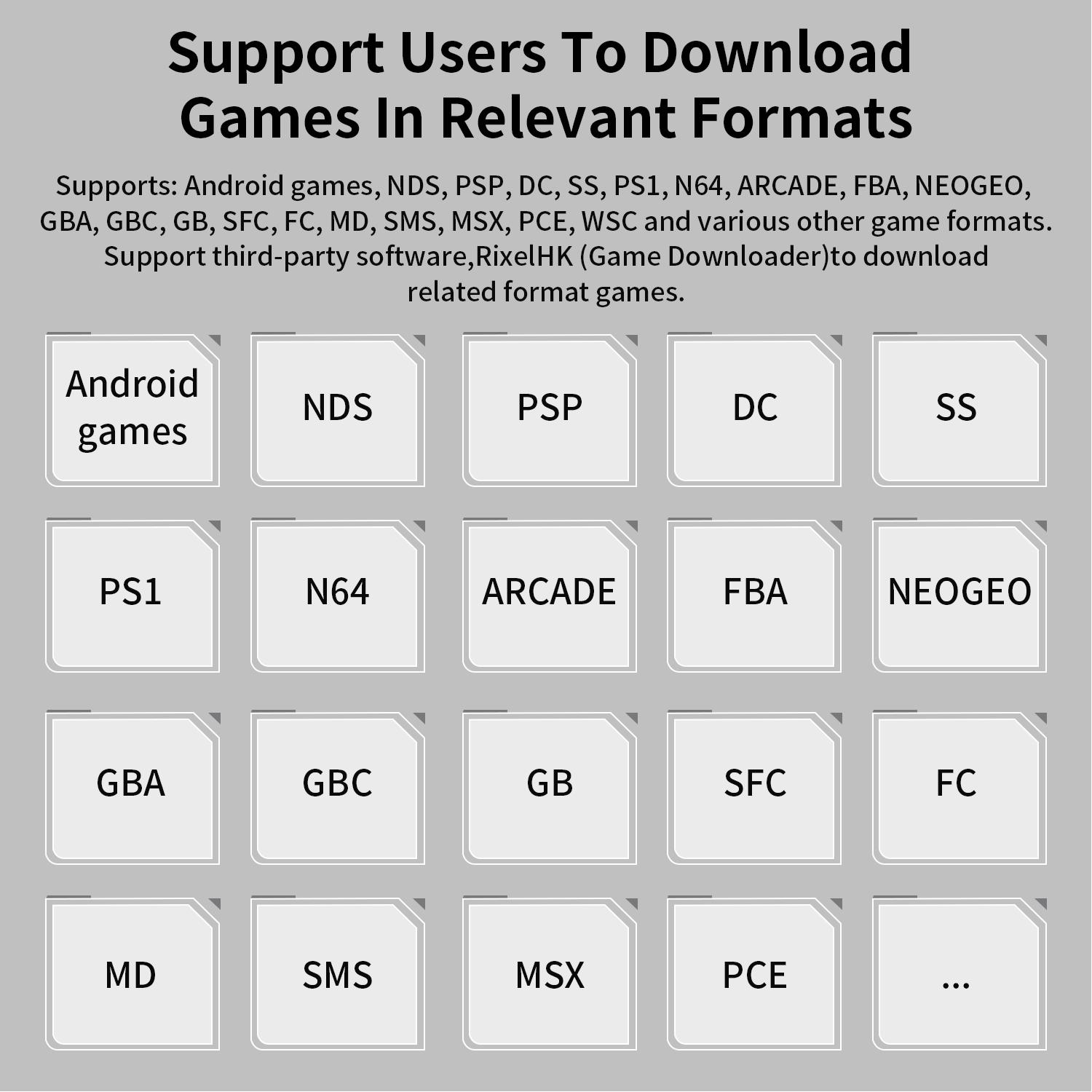 ANBERNIC RG DS Handheld Game Console 4" IPS Dual Screen Android 4000mAh RGDS Flip Video Games Player Supports RixelHK Wifi Streaming Retro Dual-screen Flip-Style Gaming Console