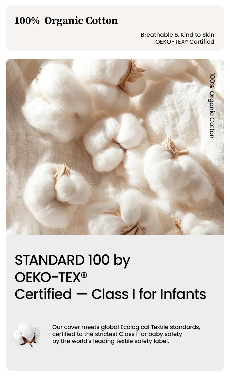 APSMILE Climaloft Hybrid Wool Comforter 100% Organic Cotton, Hypoallergenic Comforter Insert with Tabs, Temperature Regulating All-Season Bedding