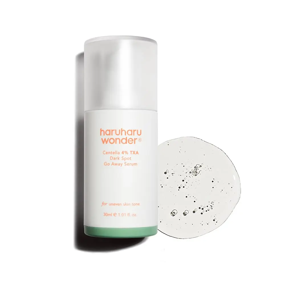 Haruharu Wonder Centella 4% TXA Dark Spot Go Away Serum 1.01 fl. oz with Niacinamide Tranexamic Acid & Vitamin C for Uneven Skin Tone