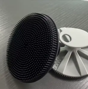 Exfoliating Body Scrubber for Shower - Removes Dead Skin, Smooths & Treats Keratosis Pilaris - Eco Friendly Body Polish - Unisex for Adults & Kids (1 Pack, Black)