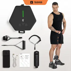 [New Deals] TOUSAINS HIVEGYM Power Pump Trainer, Portable Home Exercise Machine & Fitness Machine, 3–30kg Resistance, Upgraded Heat Dissipation, Full-Body Strength Training for Chest, Arms & Core with Smart App