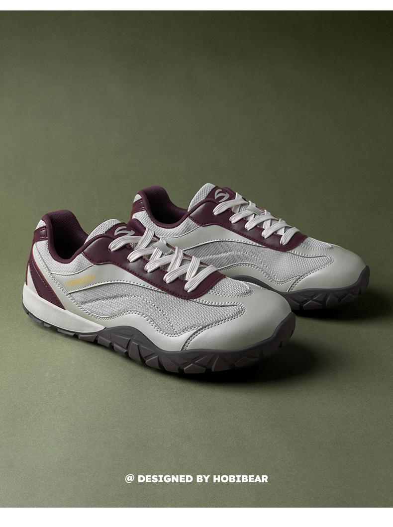 HOBIBEAR Wide-Head Shoes: Women's Shoes for Spring/Autumn, Friendly to Wide Feet, Soft Sole, Wear-Resistant Casual Shoes, Suitable for Daily Commuting