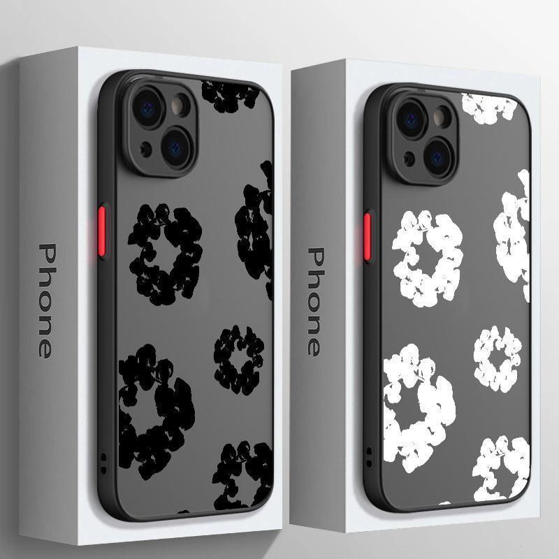 Luxury D-Denims T-Tears Phone Case For iPhone 16 15 14 13 12 11 Mini Pro Max X XR XSMax 7 8 6 6s Plus Matte Clear Back Cover