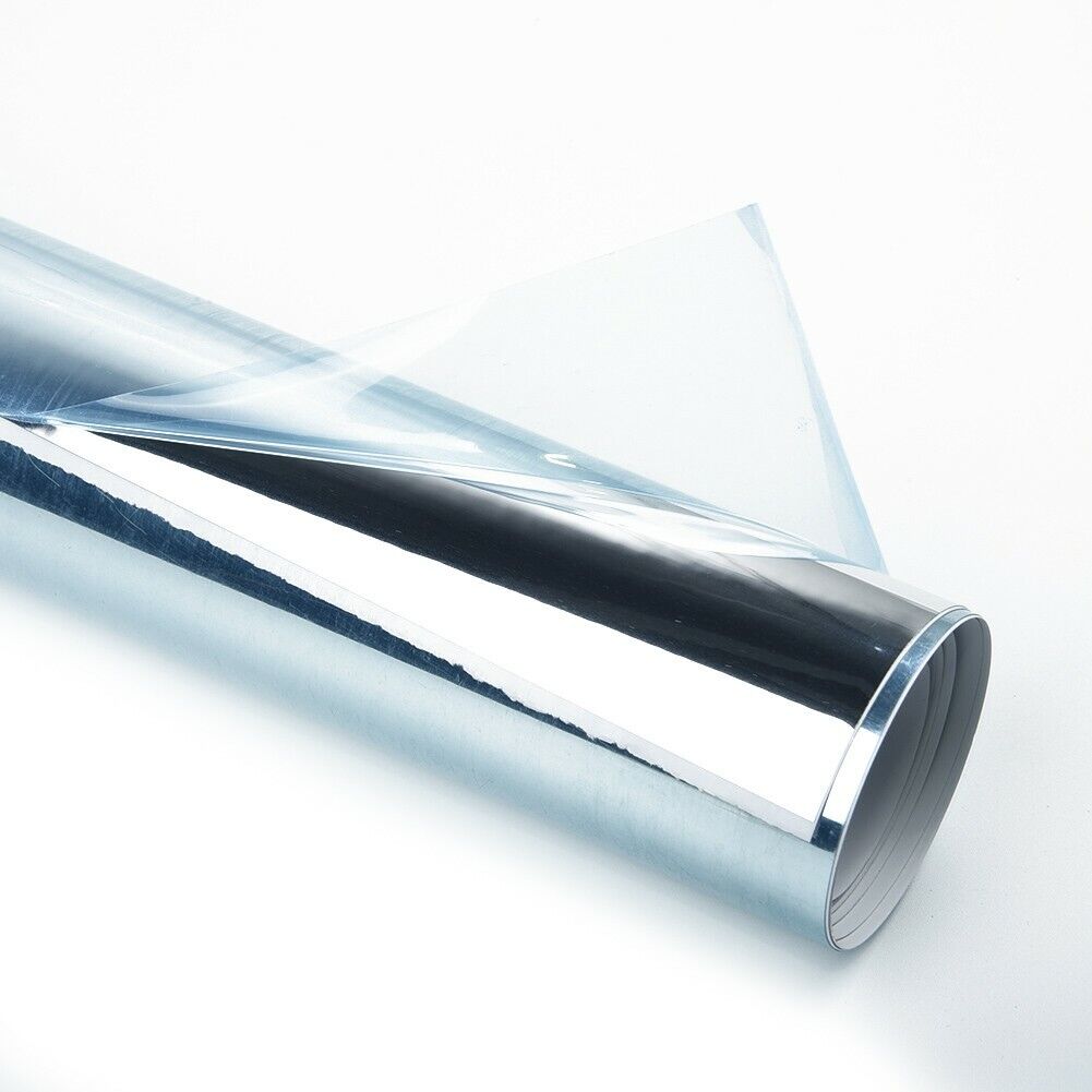 23.6x39.3 inch Mirror Tile Wall Sticker Flexible Mirror Sheets, Blue protective Self Adhesive Mirror Tiles for Home Bathroom Bedroom Decor