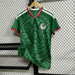 2026 National Team Fan Version Soccer Jersey Mexico Short Sleeve