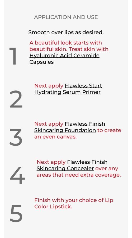 Elizabeth Arden Lip Color Lipstick with Advanced Ceramide Complex Vitamin E & Maracuja Oil Satin & Matte Shades Non-Bleeding Elizabeth Arden Lip Color Lipstick with Advanced Ceramide Complex Vitamin E & Maracuja Oil Satin & Matte Shades Non-Bleeding