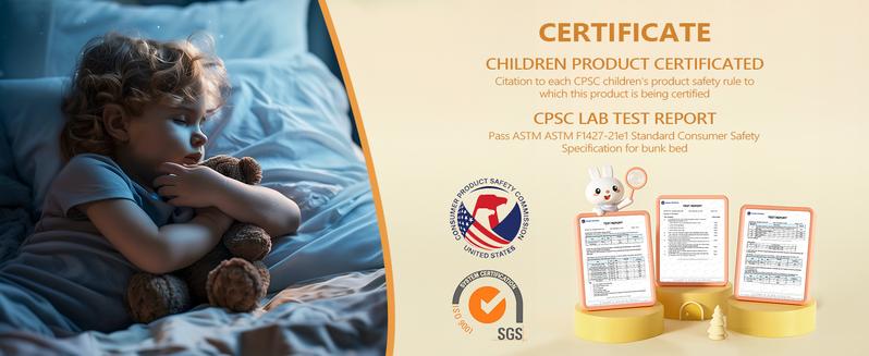 JOYMOR Twin Loft Bed Low Loft Bed Frame for Little Kids Small Room/Low Ceiling Bedrrom with Guardrail and Ladder, White