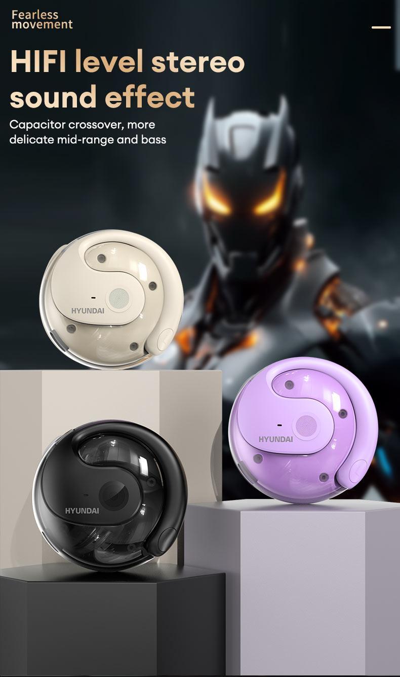 New HY-T26 X15 Pro Earphone Wireless Bluetooth 5.4 OWS Waterproof Sport Headsets Noise Reduction Headphones With Mic Earbuds