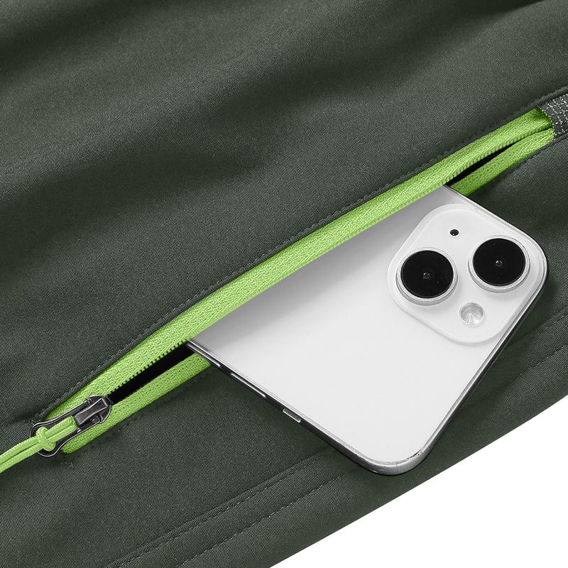 Men's Winter Ski Rainproof Pants, Multi-Pocket Outdoor Work Pants, Autumn Cool Casual Trousers with Free Belt, Men's Outdoor Waterproof Windproof Harem Pants, Versatile All-Season Activities Trousers, Men's Clothing Collection