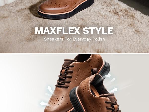 Bruno Marc [MaxFlex Suite Craft-] Men's Comfortable Footwear Casual Oxford Sneakers Walking Shoes