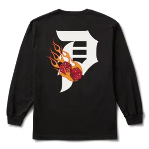 Primitive Apparel Men's Regular L/S T-shirt Heather