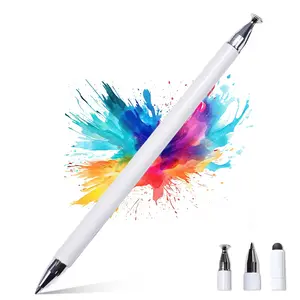 3 in 1 Universal Stylus Pen for Touchscreen,High Sensitivity & Precision Capacitive Stylus Pen for iPad Suitable for All Touch Screens of iPhone/iPad/Android/Samsung Galaxy/Tablets