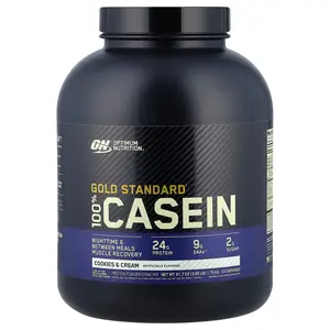 Optimum Nutrition Gold Standard® 100% Casein, Cookies & Cream, 3.85 lb (1.75 kg)