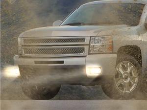 Nilight Fog Lights Assembly Compatible with 2007 2008 2009 2010 2011 2012 2013 2014 2015 Chevrolet Silverado Avalanche Tahoe Suburban GMC Sierra Yukon Cadillac Escalade Clear Lens