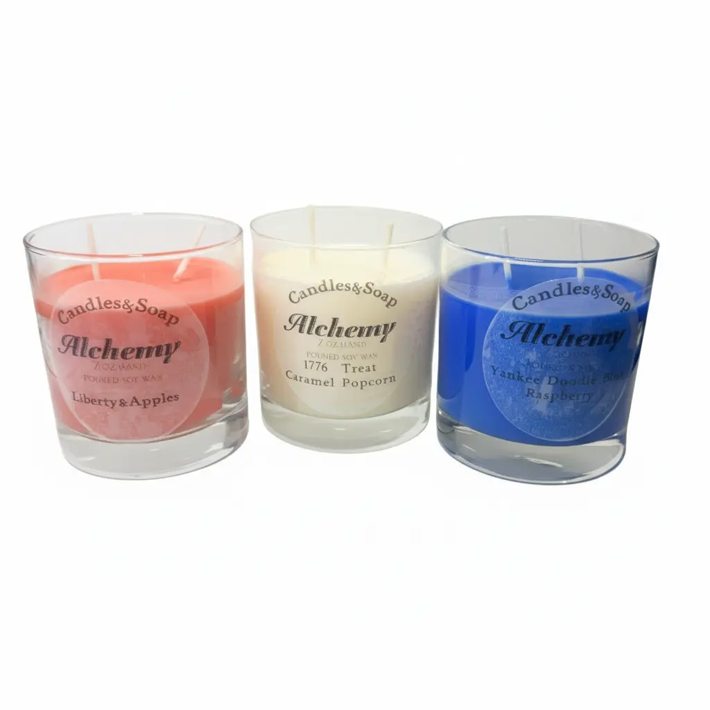 Stars, Stripes & Scents Patriotic Candle Trio