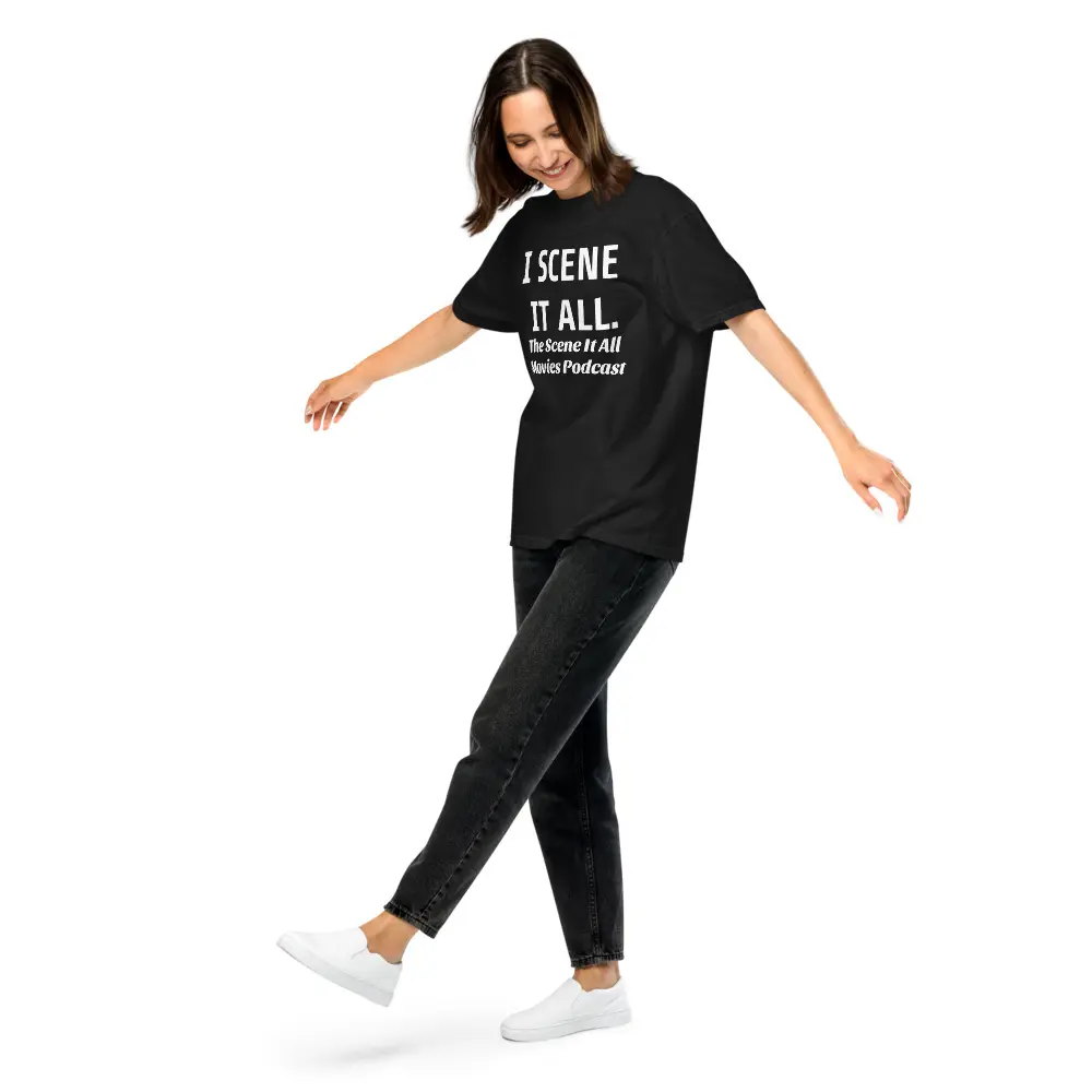 "I SCENE IT ALL" Women’s Premium Boyfriend Tee | Scene It All Movies Podcast Official Merch