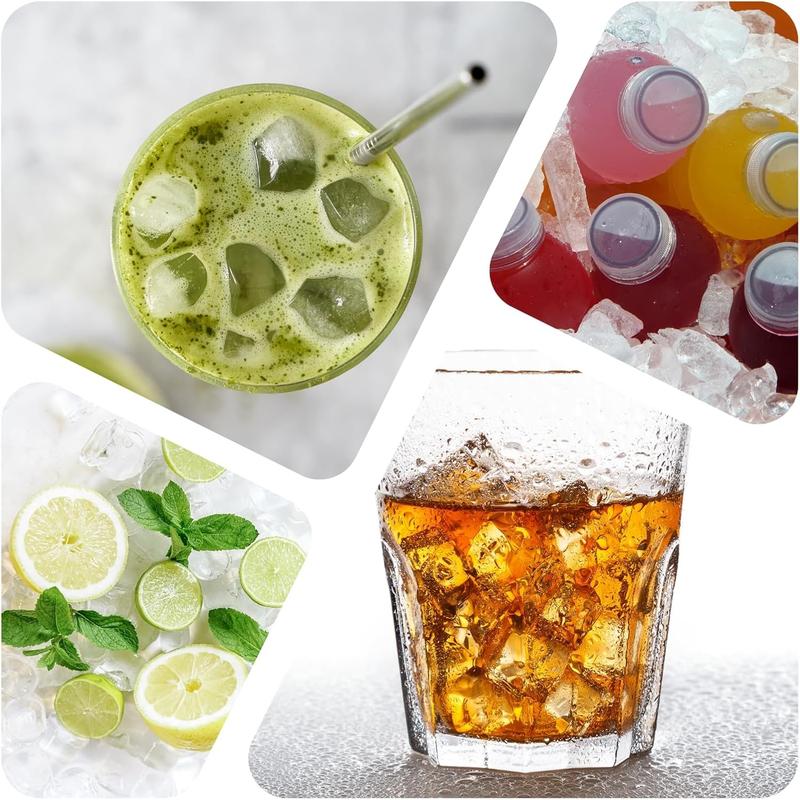 Quick Freezing Silicone Ice Cube Mold, Easy To Use And Durable, For Making Ice Cubes, Ice Buckets And Cylinder Cups Reusable Utensils Blue，christmas gifts