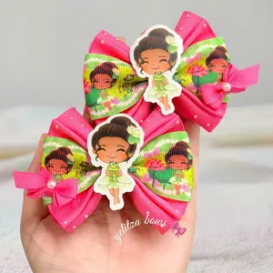Hair Bows (Pair) - Fashion Hair Clips for girls