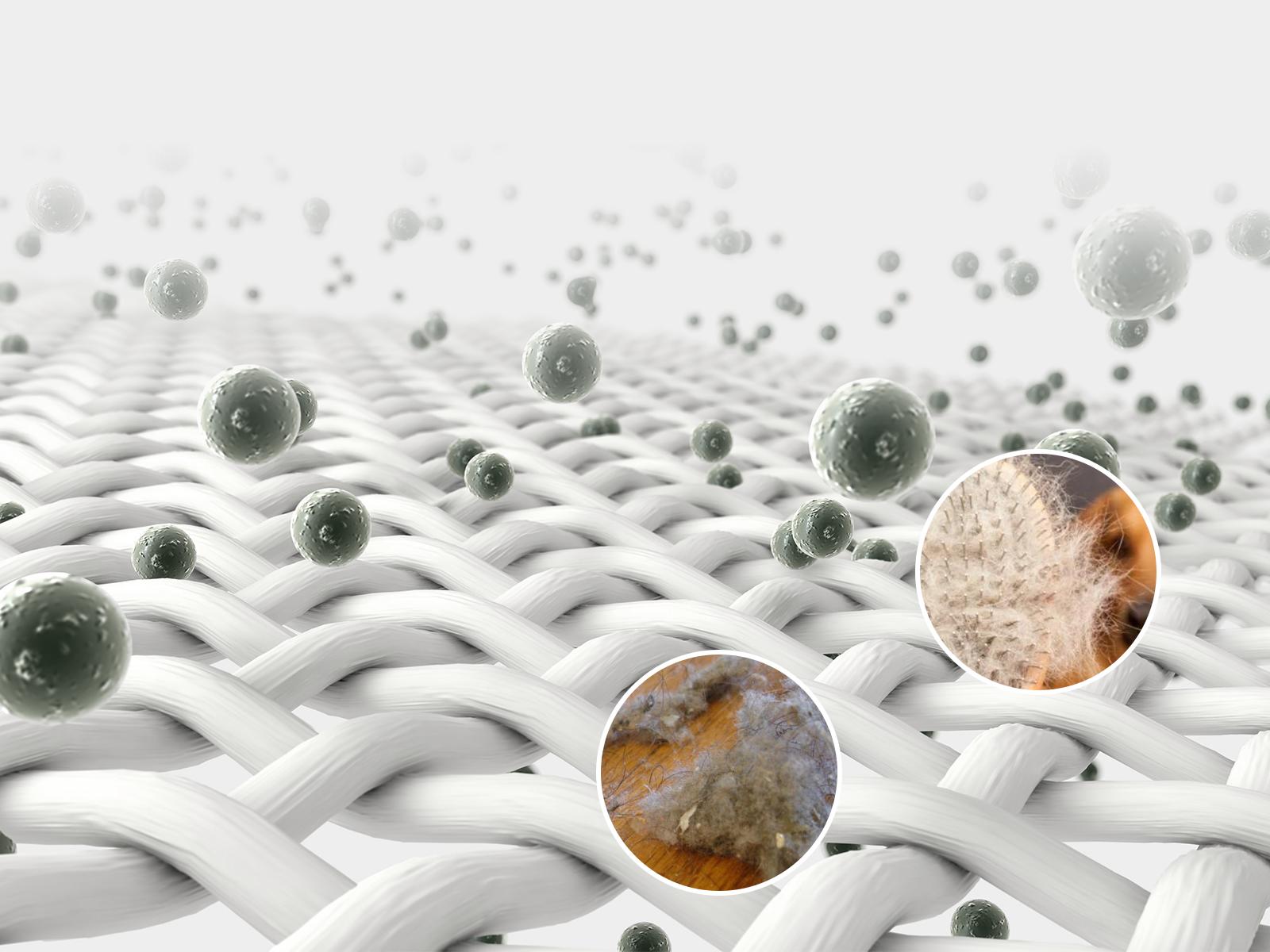 Cobectal 4000C 360° HEPA Air Purifier 2-Pack - High-Efficiency for Large Rooms, Pets & Odors