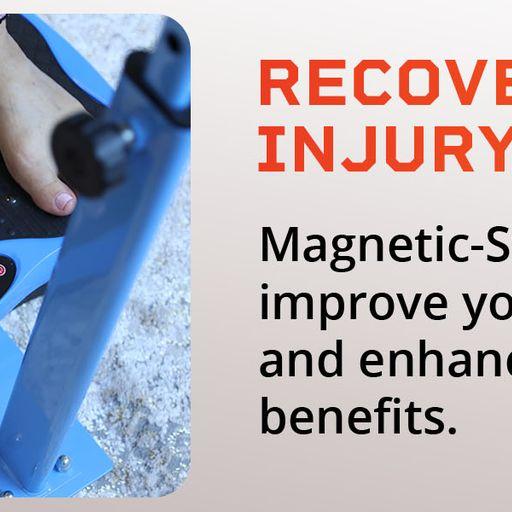 TrimLite Vibration Plate - Exercise Machine with Adjustable Handlebars