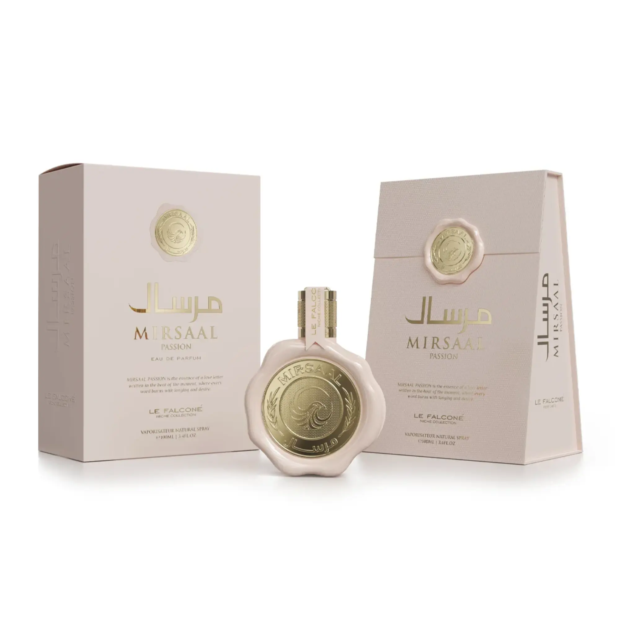 Mirsaal Passion By Le Falcone -Niche Collection- Eau de Parfum 100 ML (3.4 FL OZ) Women