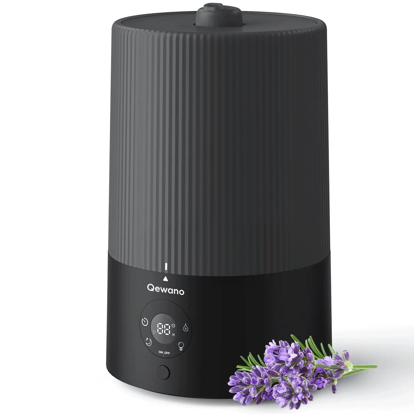 Humidifiers for Bedroom, 4L Top Fill Cool Mist Humidifiers with Oil Diffuser and Nightlight, Ultrasonic Air Humidifier for Home Baby Nursery & Plants,Large Room, Lasts Up to 50 Hours, Auto Shut-Off