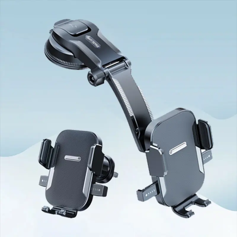 2026 Car Phone Holder Mount, Dashboard Windshield Vent, Compatible with iPhone Samsung Android Phones, Black