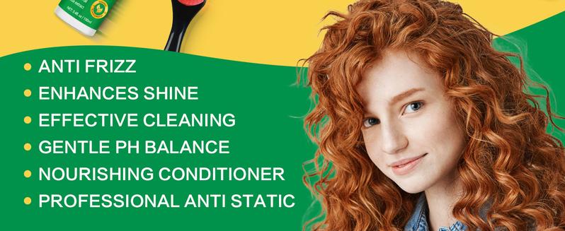 【Valentinesdaygift】Wig Shampoo for Synthetic Wigs & Wig Milk Spray for Synthetic Hair, Detangle and Anti-Frizz Conditioner Haircare Cleansing Cleanser