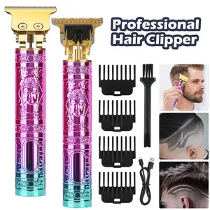 Professional Cordless Hair Clippers Kit,USB Rechargeable Fast Charge& Low Noise, The Blade Sharp Toprevent HairPinching,Essential For Family And Salons Body Trimmer Kit for Men Hair and Beard Clippers precision trim