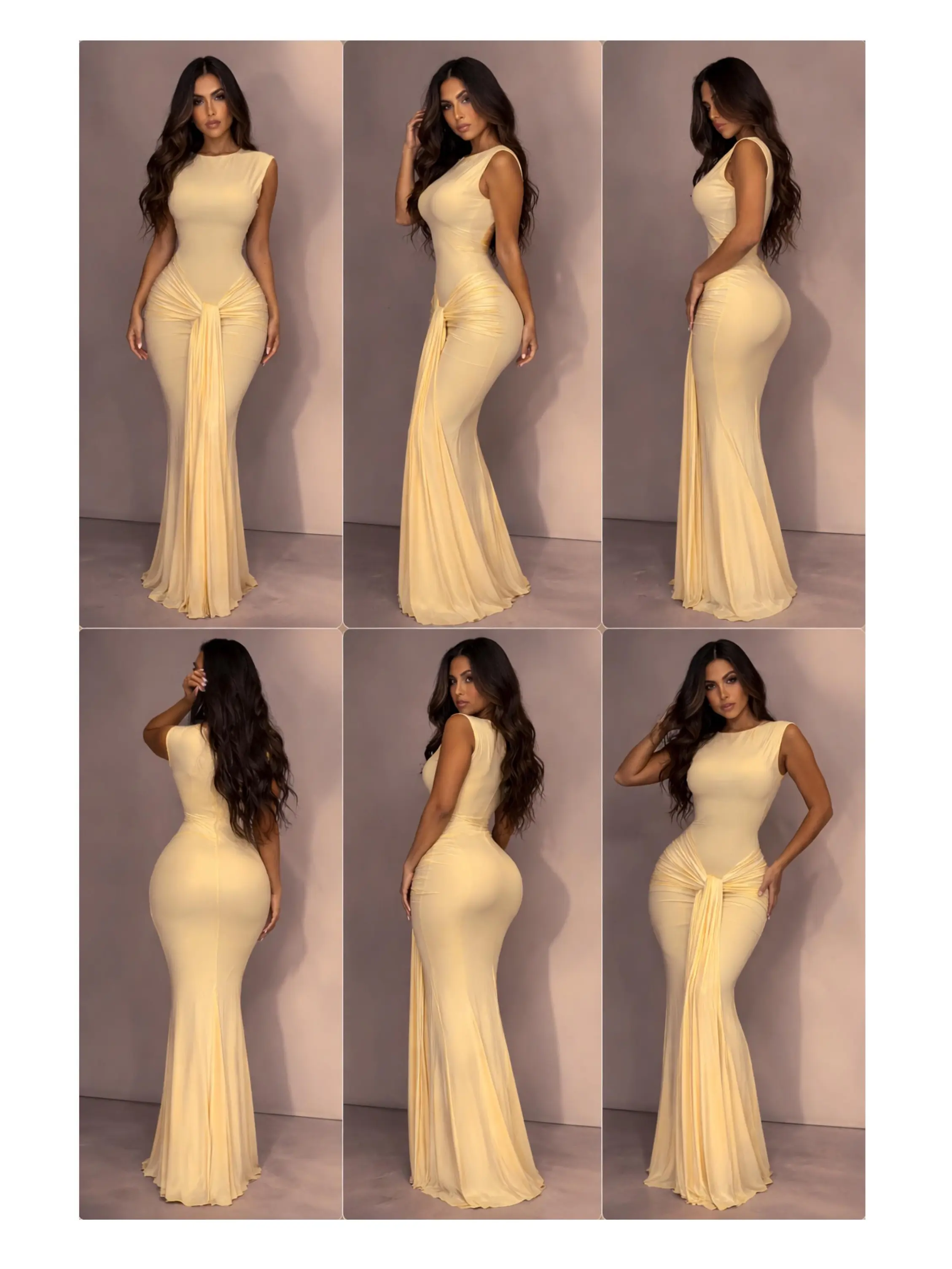 Ciara Sculpted Elegance Maxi