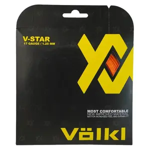 V Star Tennis String Fluo Orange