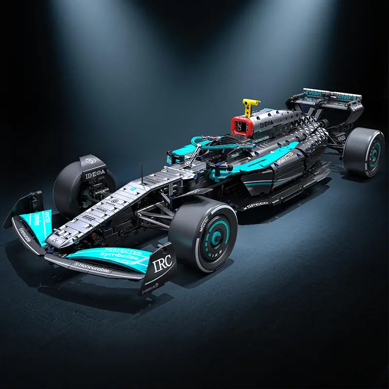 1:8 Scale Professional-Grade F1-Style Racing Car Technic Building Set, 1639-Piece Model Kit for Adults 18+, Display-Ready Engineering Project, Gift for Car Enthusiasts & Dads on Birthdays, Collectibles for House Decoration
