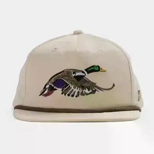 Mallard Duck Trucker Hat | Adjustable Snapback Cap | Breathable Mesh Back Hat | Outdoor Hunting Style Cap | Unisex All-Season Streetwear Hat
