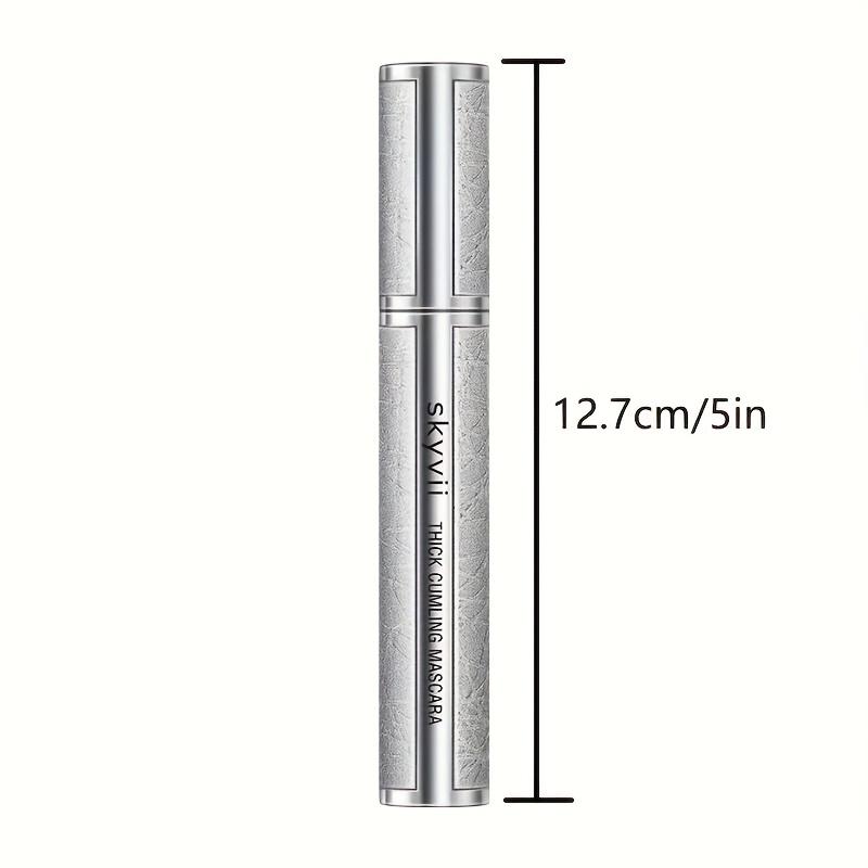 Luxury Black Mascara Enhances Eyelash Length Natural Long Lasting Waterproof Makeup No Clumping Smudge Proof Easy Application Dramatic Volume Cosmetic