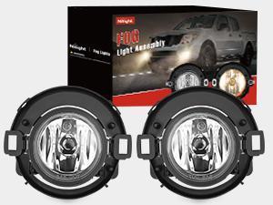 Nilight Fog Light Assembly Compatible with 2010 2011 2012 2013 2014 2015 2016 2017 2018 2019 Nissan Frontier 2005-2015 Nissan Xterra Bumper Driving Lamps Driver and Passenger Side