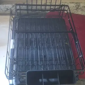 Foldable Over Sink Dish Drying Rack｜Pull-Out 2-Tier Dish Drainer with Utensil Holder｜Space Saving Kitchen Organizer for Small Kitchens,dorm essentials,home decor,dorm room inspo,college dorm essentials,dorm haul