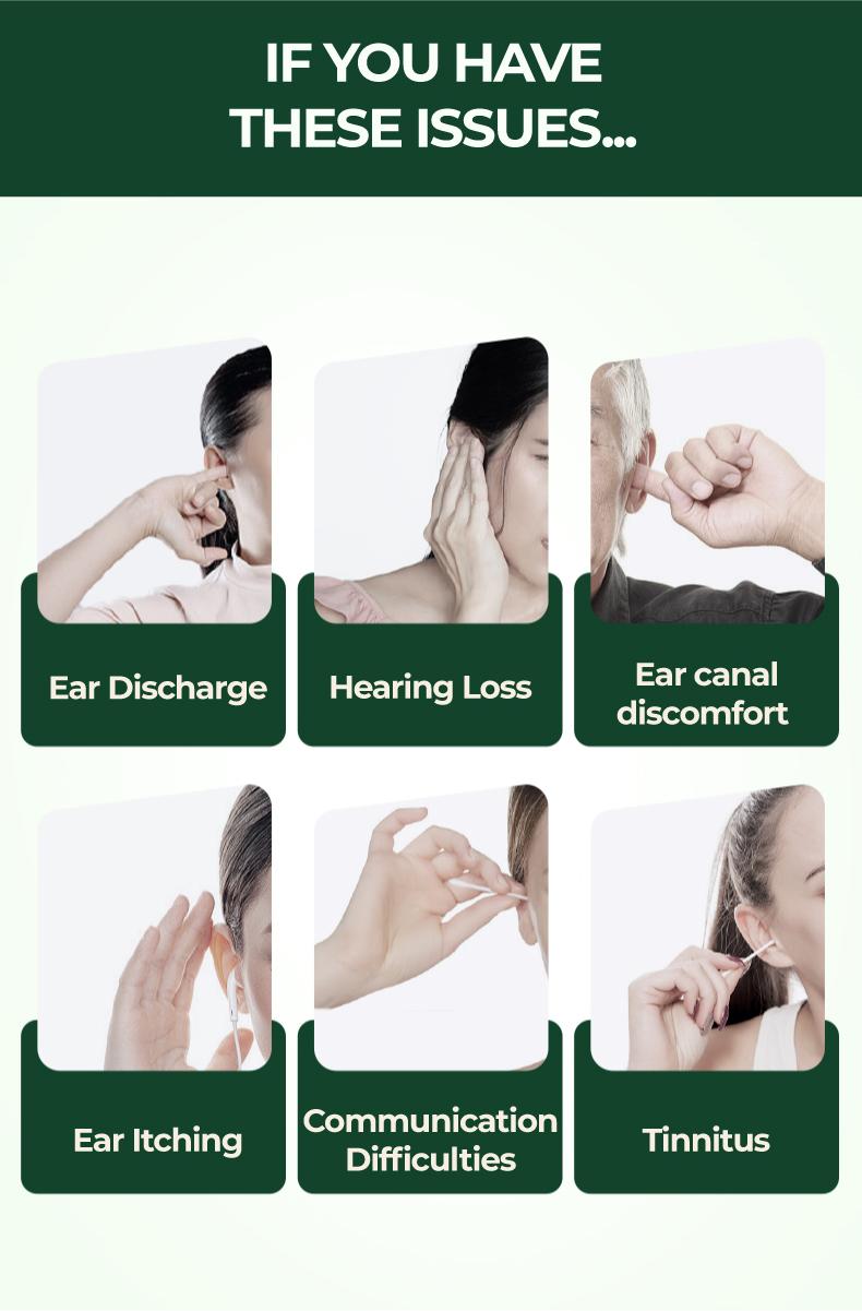Kreain Nature 6 Ear Care Drops Gentle Formula, Non-Irritating Gentle Formula, Easy to Use & Portable dealsforyoudays