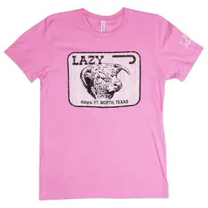 Lazy J Ranch Fort Worth Short Sleeve T-Shirt - Pink