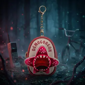 Stranger Things Officially Licensed PVC Keychain Figurine Bag Clip Charms Demogorgon Anime Figure Keychain Anime Collector Keyring Backpack Decor 1Pc Netflix