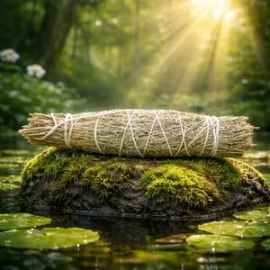 Prosperity Fragrance Smudge Stick, 8-9 in - Pinon Pine & Mountain Sage Blend with Calming Scent and Natural Aroma