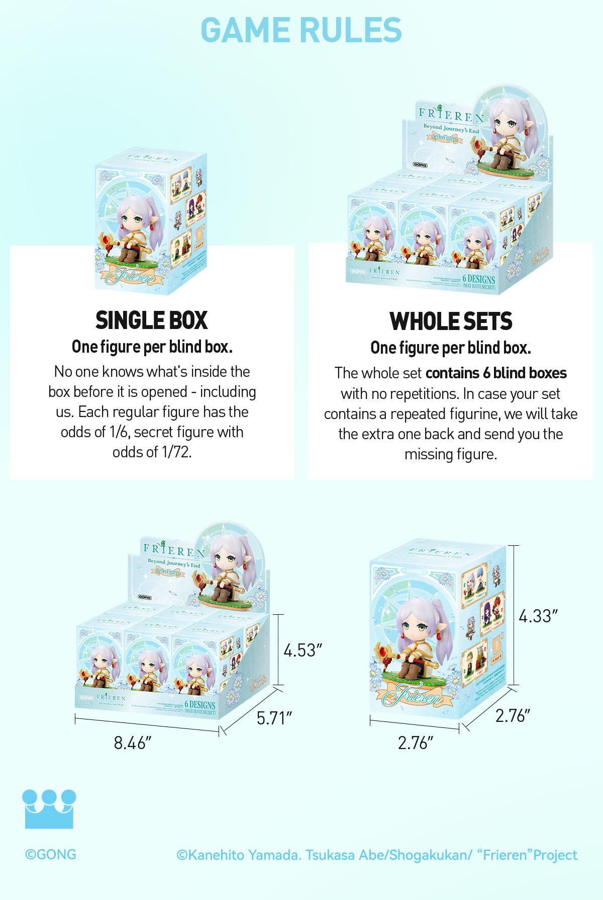 POP MART Frieren: Beyond Journey's End Series Figures, Blind Box