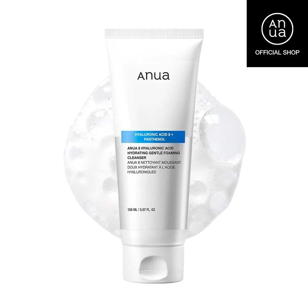 [Anua] Hydrating Gentle Foaming Cleanser (150ml/5.07fl oz.) | korean skincare, daily facial cleanser, hydrate, moisturizing