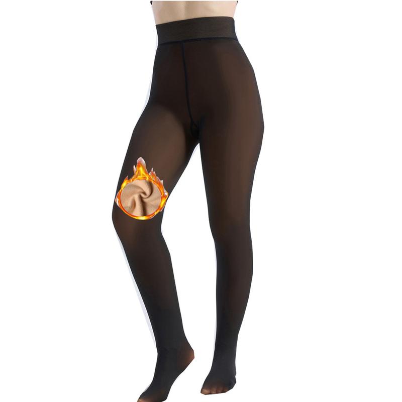 EOJN Women's Fleece Lined Tights Fake Translucent Warm Thermal Pantyhose Sheer Thick Leggings Ladies Under Dress for Winter with Plush Inner Layer,High quality Tights,Soft and Breathable,5 Colours,Normal and Plus size,Stretchy,Everyday,Minimalist,Slim. EOJN Women's Fleece Lined Tights Fake Translucent Warm Thermal Pantyhose Sheer Thick Leggings Ladies Under Dress for Winter with Plush Inner Layer,High quality Tights,Soft and Breathable,5 Colours,Normal and Plus size,Stretchy,Everyday,Minimalist,Slim.