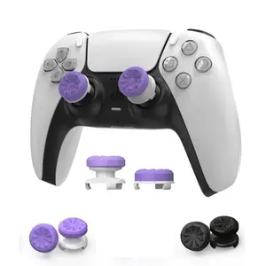 Thumbsticks Grips for PS4/PS5, XBOX, Professional Thumb Grips Joystick Cap Analog Stick Cover, 2 Thumbsticks - 1 High-Rise & 1 Mid-Rise grips player controller player controller player controller ps5 skin aim assist