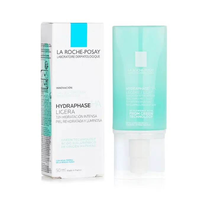 La Roche-Posay Hydraphase HA Light Facial Moisturizer - 72H Hydrate, Soothing, Hyaluronic Acid Infused, Intense Moisturizing, 50ml/1.7oz, Lightweight, Dewy Skin